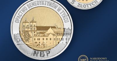 Opactwo Benedyktynów w Tyńcu nowa moneta okolicznościowa NBP