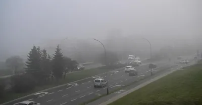 IMGW ostrzega północ Polski przed gęstą mgłą